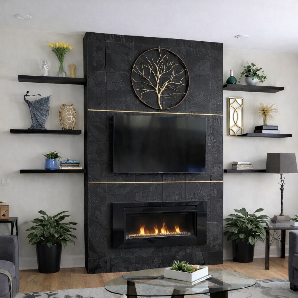 Styled living room transformation by Amazing Transformation